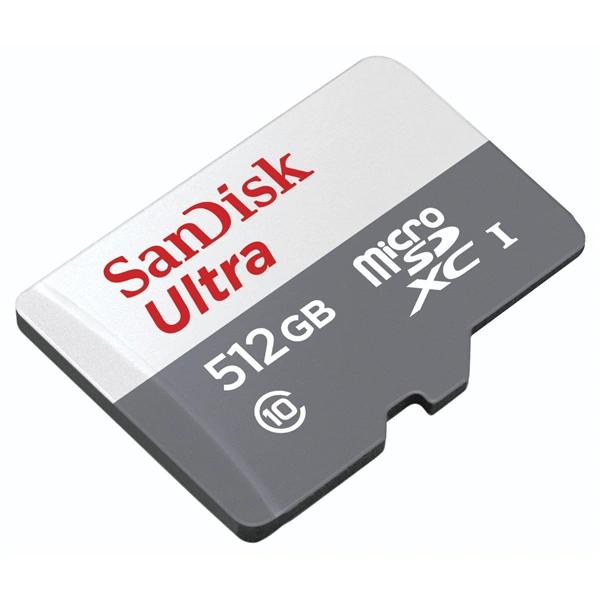 SanDisk Ultra microSDXC 512 GB 100 MB/s Class 10 UHS-I