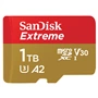 SanDisk Extreme microSDXC 1TB + SD Adapter190MB/s & 130MB/s A2 C10 V30 UHS-I U3