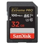 SanDisk Extreme PRO 32GB SDHC Memory Card 100MB/s & 90MB/s, UHS-I, Class 10, U3, V30