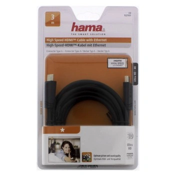 Hama HDMI kabel vidlice-vidlice, 1*, 3 m