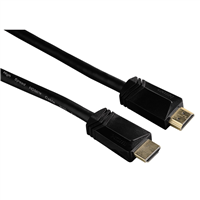 Hama HDMI kabel vidlice-vidlice, pozlacený, 3*, 1,5 m