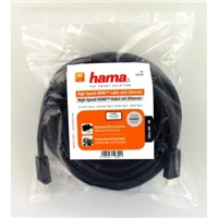 Hama HDMI kabel vidlice-vidlice, pozlacen, 3*, 15 m