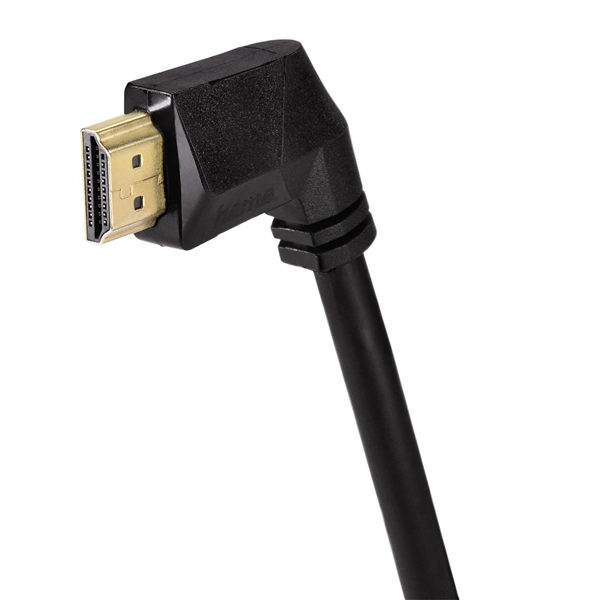 Hama HDMI kabel vidlice-vidlice, kolmé konektory, pozlacený, 3*, 1,5 m