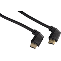 Hama HDMI kabel vidlice-vidlice, kolmé konektory, pozlacený, 3*, 3 m