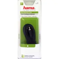 Hama prodluovac audio kabel, 2 cinch - 2 cinch, 1*, 3 m