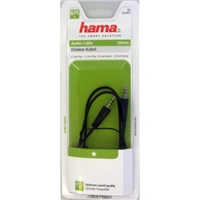 Hama audio kabel jack - jack, 1*, 0,75 m