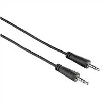 Hama audio kabel jack - jack, 1*, 1,5 m
