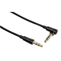 Hama audio kabel jack - jack 90 st., spirlov, 0,75 m