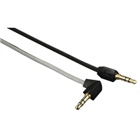 Hama audio kabel jack 3,5 mm vidlice - vidlice 90 st., 0,75m, trojhranný, barevný