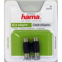 Hama cinch spojka, 2 cinch zsuvky-zsuvky