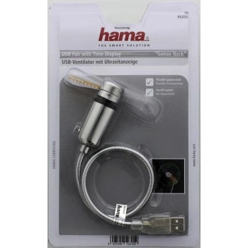 Hama USB ventilátor s LED zobrazením času