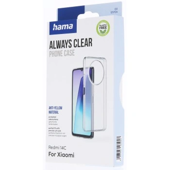 Hama Always Clear, kryt pro Xiaomi Redmi 14C, vždy průhledný, nežloutne