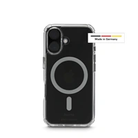 Hama Extreme Protect, kryt pro Apple iPhone 16, magnetický, D3O®, nežloutne, průhledný