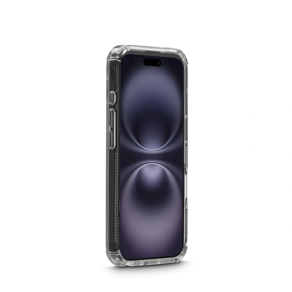 Hama Extreme Protect, kryt pro Apple iPhone 16, magnetický, D3O®, nežloutne, průhledný