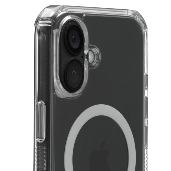 Hama Extreme Protect, kryt pro Apple iPhone 16, magnetický, D3O®, nežloutne, průhledný