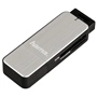 Hama čtečka karet USB 3.0 SD/microSD, stříbrná