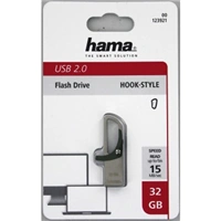 Hama flashPen "Hook-Style"  32 GB 15 MB/s, zelená