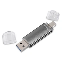 Hama flashPen "Leata Twin" 64 GB 10 MB/s USB 2.0, šedá