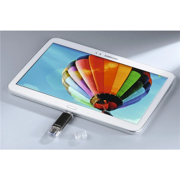 Hama USB flash disk Laeta Twin, USB 3.0, 128 GB, 40 MB/s, USB-A - micro USB