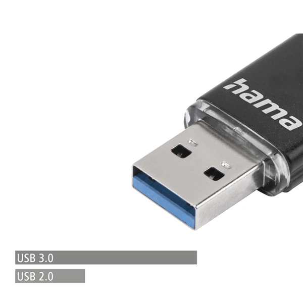 Hama USB flash disk Laeta Twin, USB 3.0, 128 GB, 40 MB/s, USB-A - micro USB