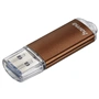 Hama FleshPen Laeta, USB 3.0, 32 GB, 70 MB/s, hnědá