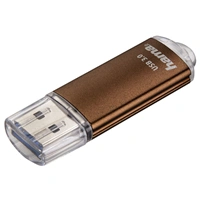 Hama FlashPen Laeta, USB 3.0, 64 GB, 40 MB/s, hnědá