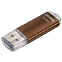 Hama FlashPen Laeta, USB 3.0, 64 GB, 40 MB/s, hnědá