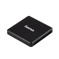 Hama Multi teka karet USB 3.0, SD/microSD/CF, erná (rozbalený)