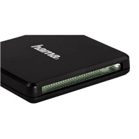 Hama Multi teka karet USB 3.0, SD/microSD/CF, ern (rozbalen)