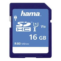 Hama SDHC 16 GB Class 10, UHS-I 80 MB/s