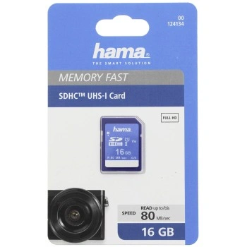 Hama SDHC 16 GB Class 10, UHS-I 80 MB/s