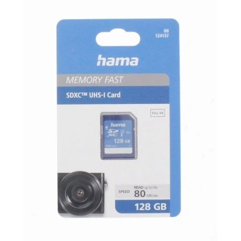 Hama SDXC 128 GB Class 10, UHS-I 80 MB/s