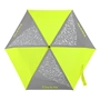 Dětský skládací deštník s reflexními obrázky, Neon Yellow