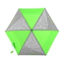Dětský skládací deštník s reflexními obrázky, Neon Green