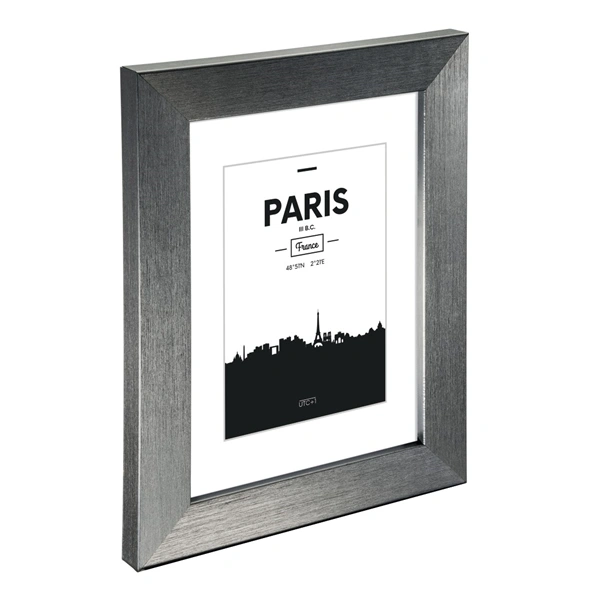 Hama rámeček plastový PARIS, šedá, 10x15 cm