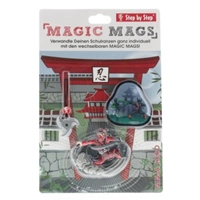 Doplkov sada obrzk MAGIC MAGS Ninja Yuma k aktovkm GRADE, SPACE, CLOUD, 2v1 a KID