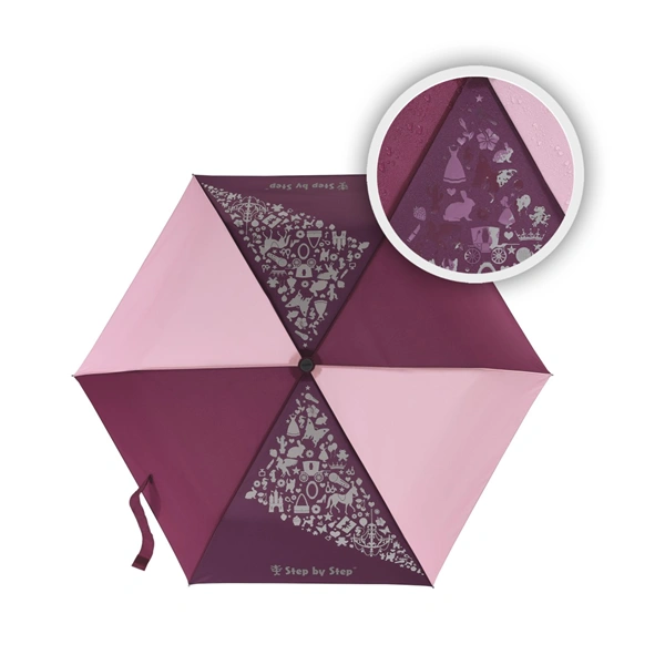 Dětský skládací deštník s magickým efektem, Berry