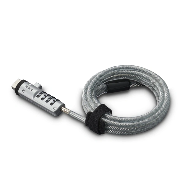 Hama USB zámek pro notebook, 4místný číselný kód