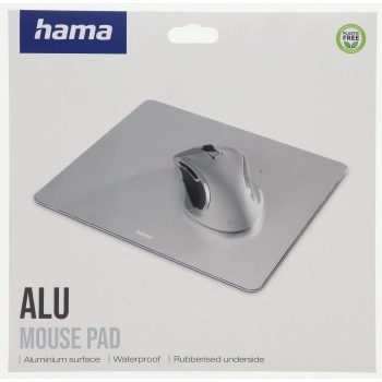 Hama Alu podložka pod myš, stříbrná