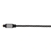 Avinity Classic optický audio kabel ODT Toslink, 1,5 m, kovové konektory, opletený