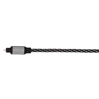 Avinity Classic optick audio kabel ODT Toslink, 1,5 m, kovov konektory, opleten