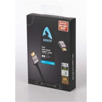 Avinity Classic HDMI kabel Ultra High Speed 8K, 1 m, kovov konektory, opleten