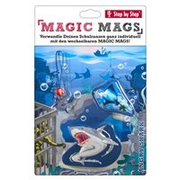 Doplňková sada obrázků MAGIC MAGS Nebezpečný žralok k aktovkám GRADE, SPACE, CLOUD, 2v1 a KID