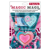 Doplkov sada obrzk MAGIC MAGS Tpytiv srdce k aktovkm GRADE, SPACE, CLOUD, 2v1 a KID