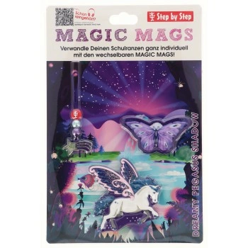 Doplňková sada obrázků MAGIC MAGS Dreamy Pegasus Shadow k aktovkám GRADE, SPACE, CLOUD, 2IN1 a KID