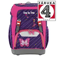 Školní batoh Step by Step GRADE Třpytivý motýl, AGR certifikát