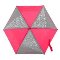 Dětský skládací deštník s reflexními obrázky, Neon Pink