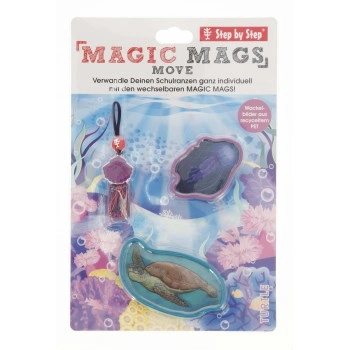 Doplňková sada měnících se obrázků MAGIC MAGS Turtle k aktovkám GRADE, SPACE, CLOUD, 2v1 a KID