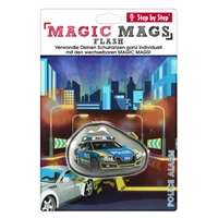 Blikajc obrzek Magic Mags Flash Mstsk policie k Step by Step GRADE, SPACE, CLOUD, 2v1 a KID