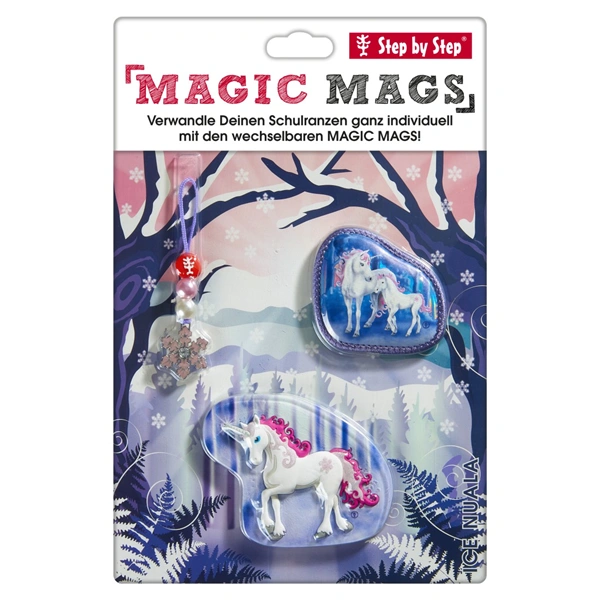 Doplňková sada obrázků MAGIC MAGS Ice Nuala k aktovkám GRADE, SPACE, CLOUD, 2v1 a KID